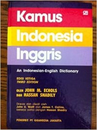 KAMUS INDONESIA INGGRIS An Indonesian-English Dictionary