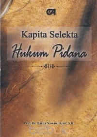 Kapita Slekta : Hukum Pidana