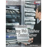 Modul Merancang Web Database untuk Content Server untuk SMK dan MAK