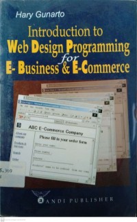 Introduction to Web Design Programming for E-Businiess and E-Commerce