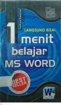 1 Menit Belajar MS Word