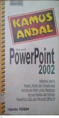 Kamus Andal Microsoft PowerPoint 2002