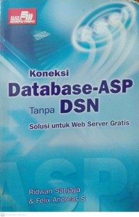 Koneksi Database-ASP Tanpa DSN Solusi untuk Web Server Gratis