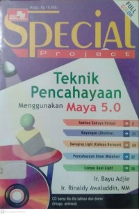 Special Project: Teknik Pencahayaan Menggunakan Maya 5.0