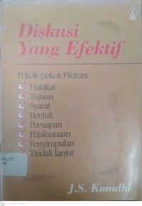 Diskusi Yang Efektif