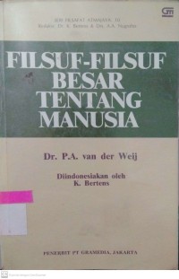 FILSUF-FILSUF BESAR TENTANG MANUSIA