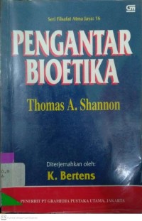 PENGANTAR BIOETIKA