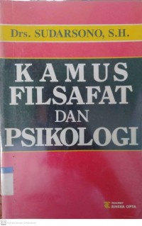 KAMUS FILSAFAT DAN PSIKOLOGI