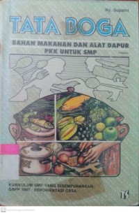 TATA BOGA BAHAN MAKANAN DAN ALAT DAPUR PKK UNTUK SMP