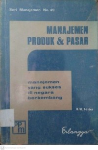 Manajemen Produk & Pasar