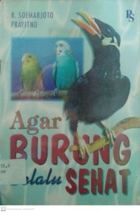 Agar Burung selalu Sehat