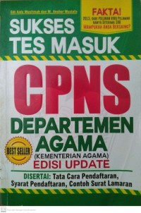 Sukses Tes Masuk CPNS Departemen Agama