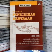 IKHTISAR PENDIDIKAN KEWIRAAN