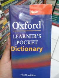 Oxford : LEARNER'S POCKET Dictionary