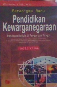 Paradigma Baru Pendidikan Kewarganegaraan