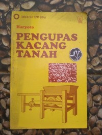 PENGUPAS KACANG TANAH